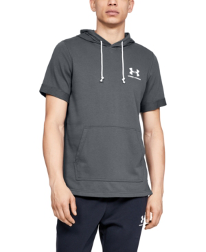 under armour sportstyle short sleeve hoodie