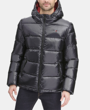 tommy jeans hooded down jacket