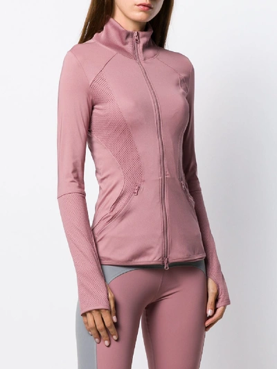Shop Adidas By Stella Mccartney Midlayer Jacket In Pink
