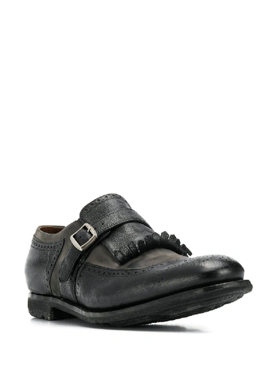 Shop Church's Shanghai Leather Shoes In Black