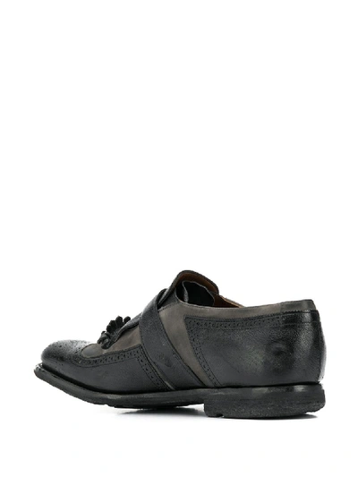 Shop Church's Shanghai Leather Shoes In Black