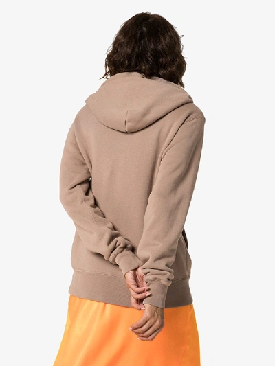 Shop Ambush Cord Cotton Hoodie In Brown