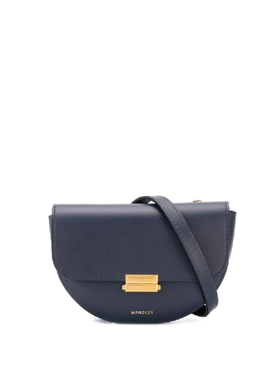 Shop Wandler Anna Small Belt Bag - Blue