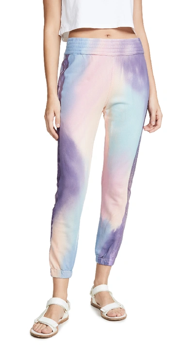 Shop Mother The Springy Lounger Ankle Pants In Let's Get Metaphysical