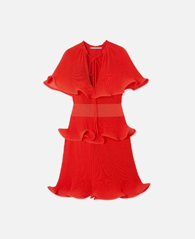 Shop Stella Mccartney Orange Laidley Dress