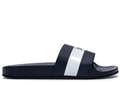 Pre-owned Tommy Hilfiger  Laurel Kith Slides In Navy/red/white