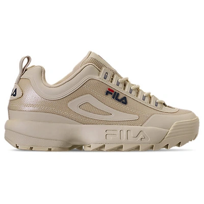 Shop Fila Men's Disruptor 2 Premium Shine Casual Shoes In Brown