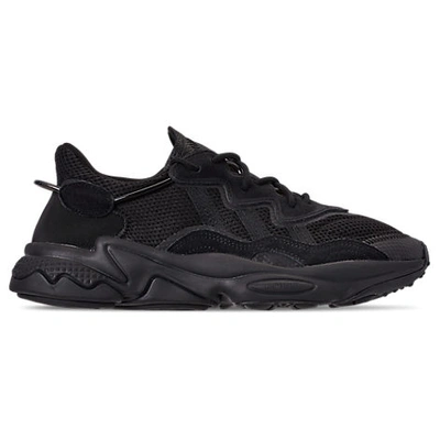 Shop Adidas Originals Ozweego Casual Shoes In Core Black/core Black/grey Five