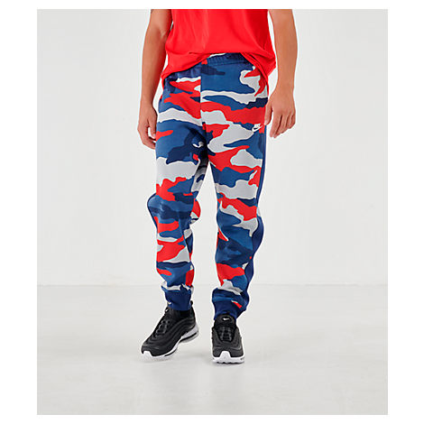 nike men's sportswear club fleece camo joggers