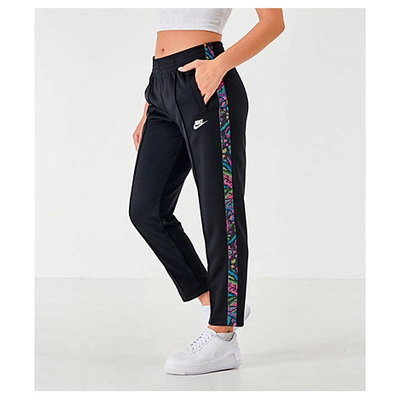 Shop Nike Women's Sportswear Satin High-waist Pants In Black