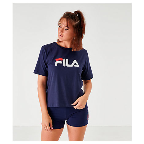 fila t shirt womens blue