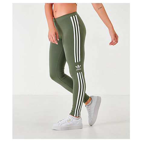 green leggings adidas