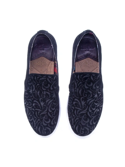 Shop Robert Graham Men's Cormac Slip On Sneaker In Royal Size: 13 By