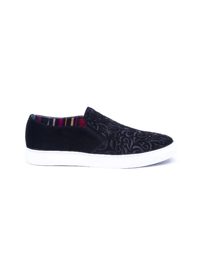 Shop Robert Graham Men's Cormac Slip On Sneaker In Royal Size: 13 By