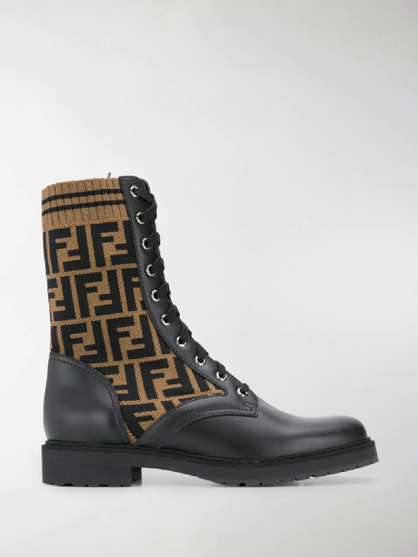 rockoko chelsea sock combat boot