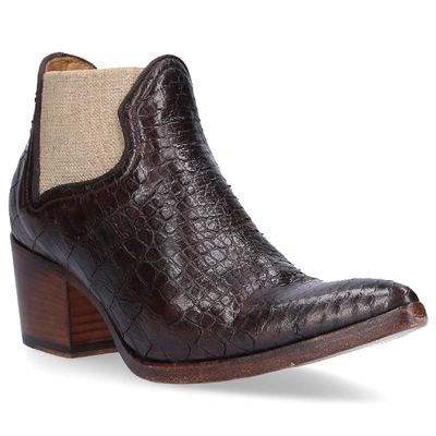 Shop Alberto Fasciani Ankle Boots Brown Xenia