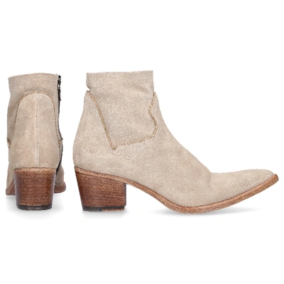 Shop Alberto Fasciani Ankle Boots Beige Xenia