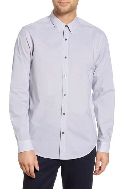 Shop Theory Irving Alberto Slim Fit Button-up Shirt In Eclipse Multi