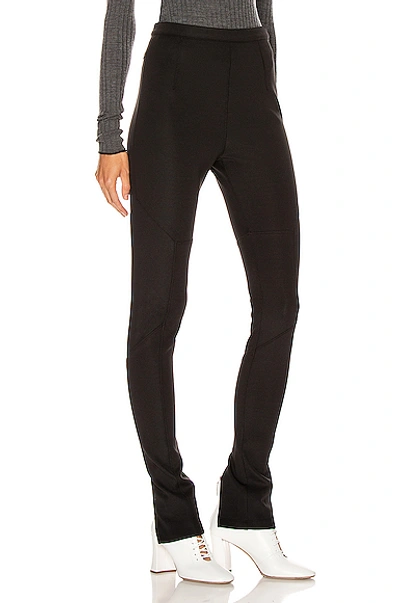 Shop Proenza Schouler Straight Leg Pant In Black