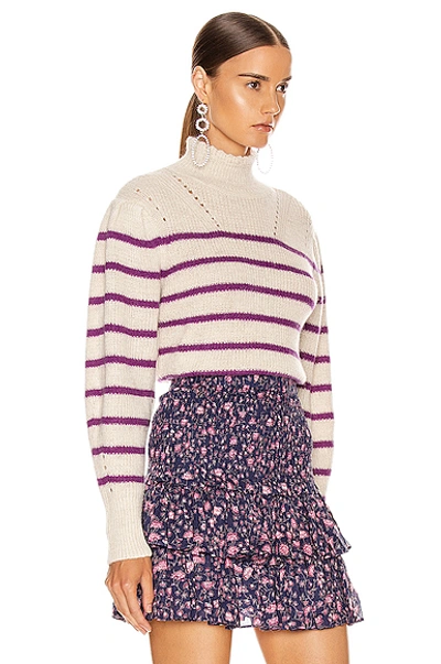 Shop Isabel Marant Étoile Georgia Sweater In Fuchsia