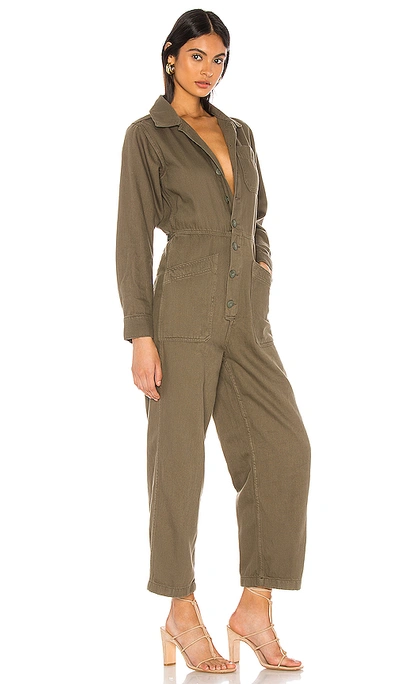 Shop Free People Gia Coverall In Army