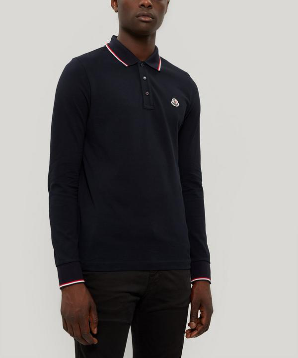 moncler long sleeve polo