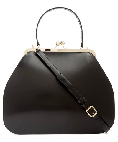 Shop Simone Rocha Leather Handbag In Black