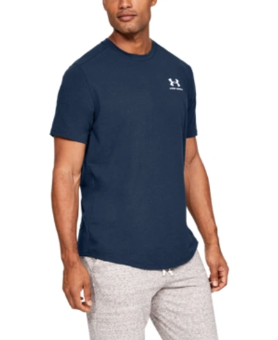 Shop Under Armour Men's Sportstyle Essential T-shirt In Academy