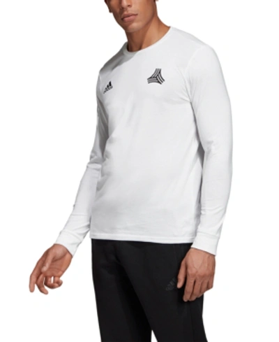 Shop Adidas Originals Adidas Men's Tango Long-sleeve T-shirt In White