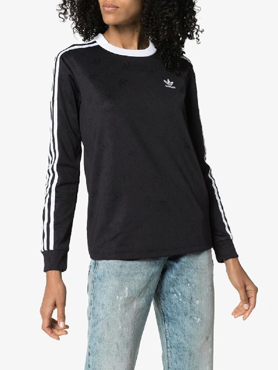 Shop Adidas Originals Long-sleeve T-shirt In Black