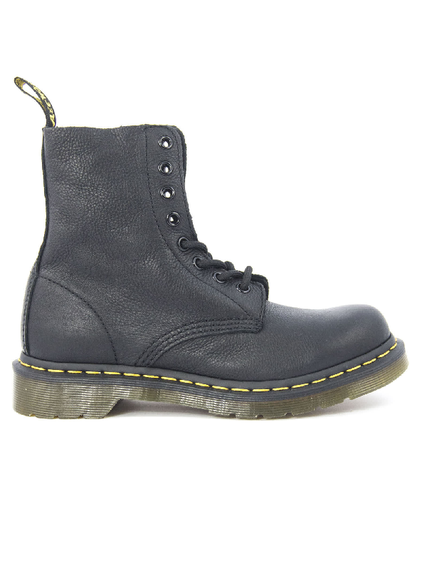 dr martens black virginia 1460