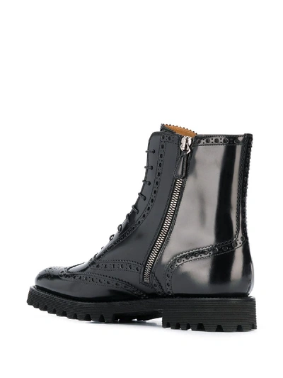 Shop Church's Cammy Leather Ankle Boots In Black