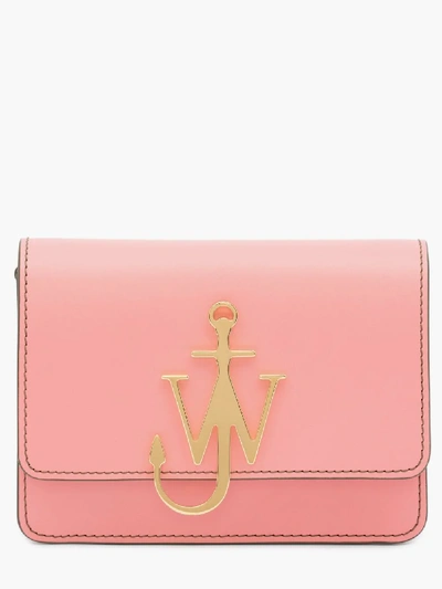 Shop Jw Anderson Anchor Logo Bag In Pink