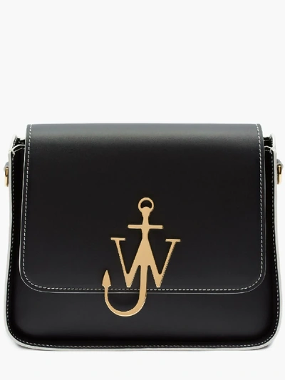 Shop Jw Anderson Anchor Logo Box Bag In Black