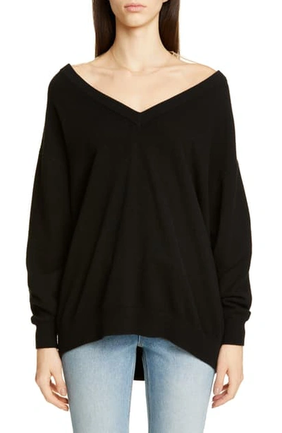 Shop Alexander Wang Illusion Neck Sweater In Black