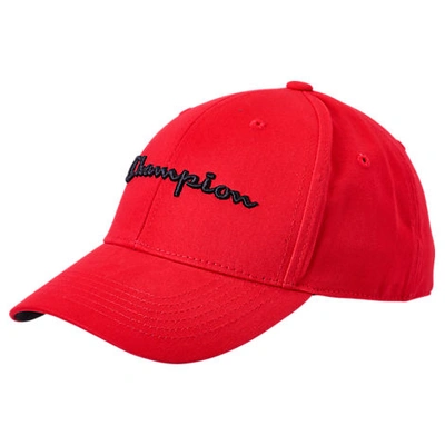 Shop Champion Classic Twill Hat In Red