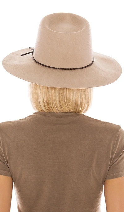 Shop Brixton Jenkins Cowboy Hat In Vanilla