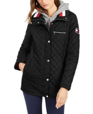 tommy hilfiger quilted jacket