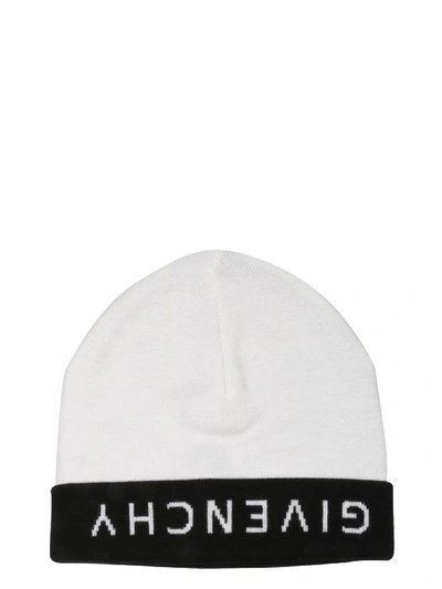 Shop Givenchy Hat In White