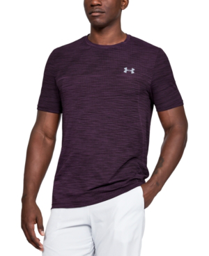 purple under armour t shirt