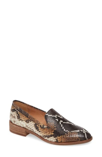 Shop Madewell The Frances Loafer In Warm Ash Multi