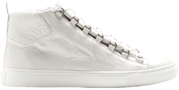 balenciaga arena high white
