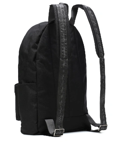 Shop Off-white Printed Nylon Backpack In Black