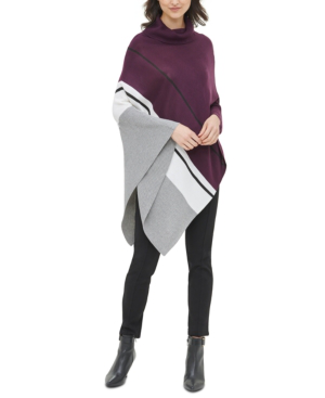 calvin klein poncho sweater
