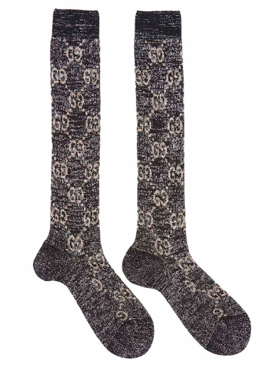 Shop Gucci Socks In Black