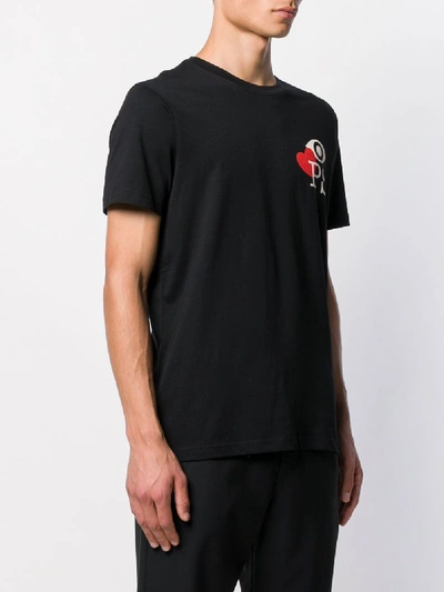 Shop Ps By Paul Smith Love Slim Fit T-shirt In Black