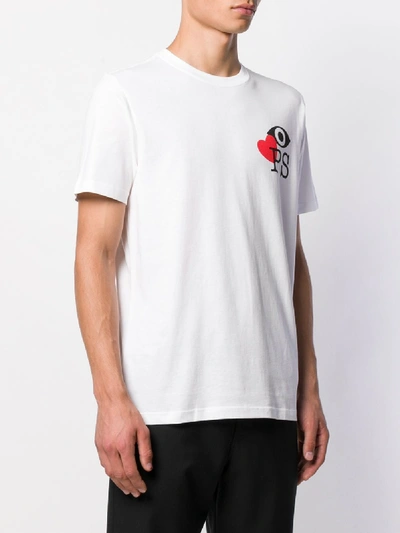Shop Ps By Paul Smith Love Slim Fit T-shirt In White