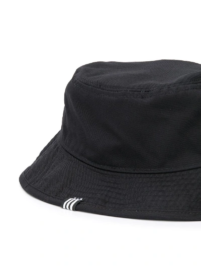 Adidas Originals Adidas Black Originals Logo Cotton Bucket Hat | ModeSens