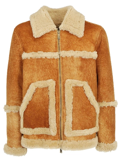 Shop Dsquared2 Sheraling Kaban Jacket In Burnt