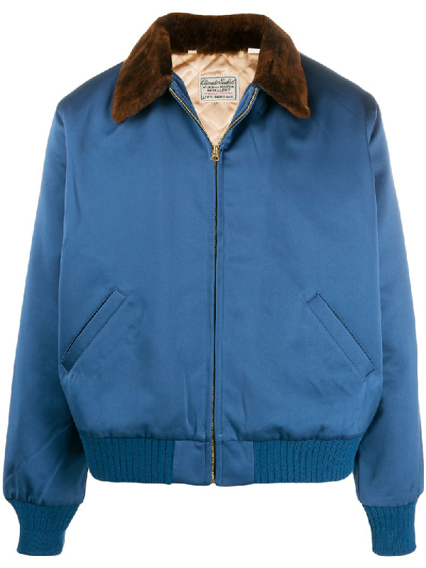 levi's vintage clothing climate seal bomber jacket